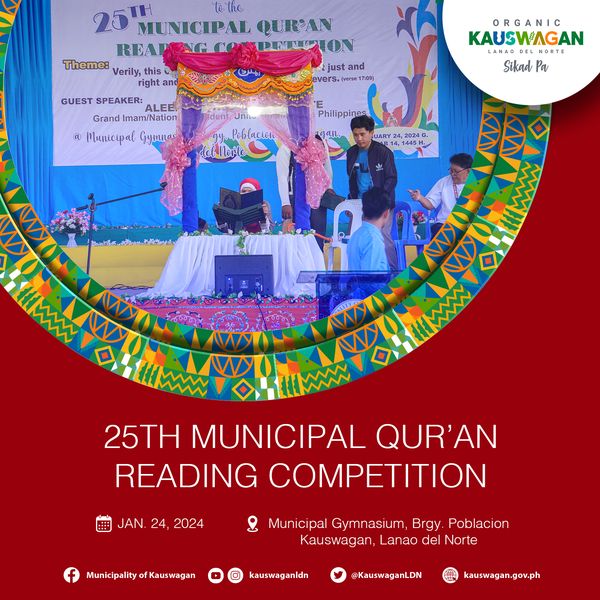 25TH Municipal Qur’an Reading Competition
