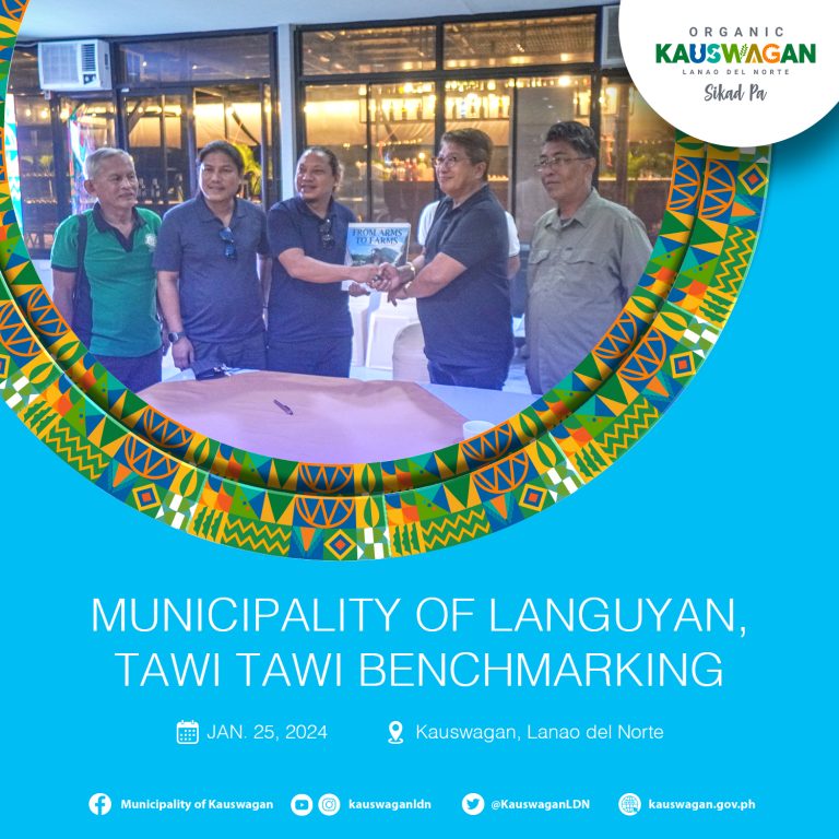 Municipality of Languyan, Tawi-Tawi Benchmarking Visit to Kauswagan