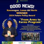 From Arms to Farms Program wins 2024 Future Policy Award